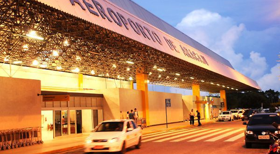 ‘País do forró’ dá boas-vindas aos turistas que desembarcam no Aeroporto de Aracaju