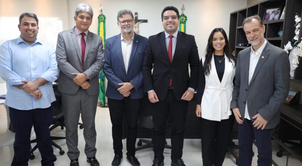 Presidente da Alese recebe secretários de Estado para tratar sobre o programa ‘Sergipe 2050’