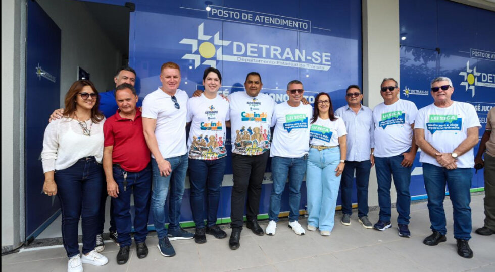 Governador Fábio Mitidieri inaugura posto do Detran-SE em Canindé de São Francisco 