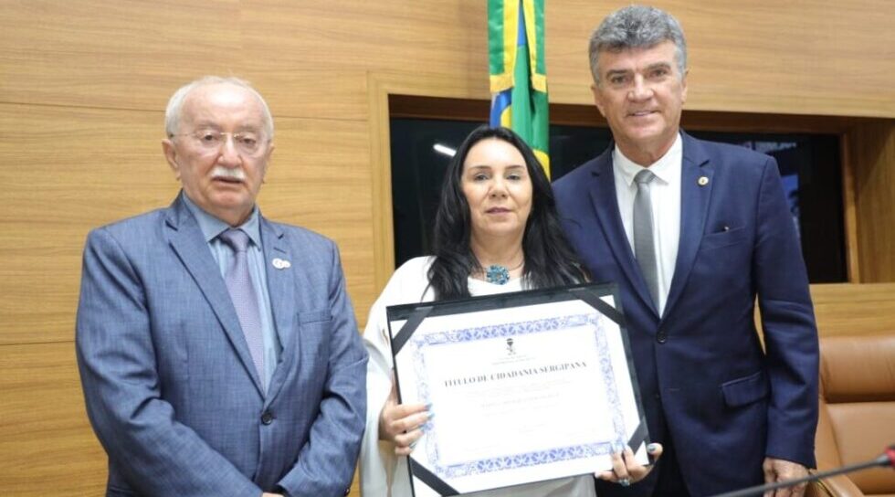 Empresária paulista recebe Título de Cidadã Sergipana