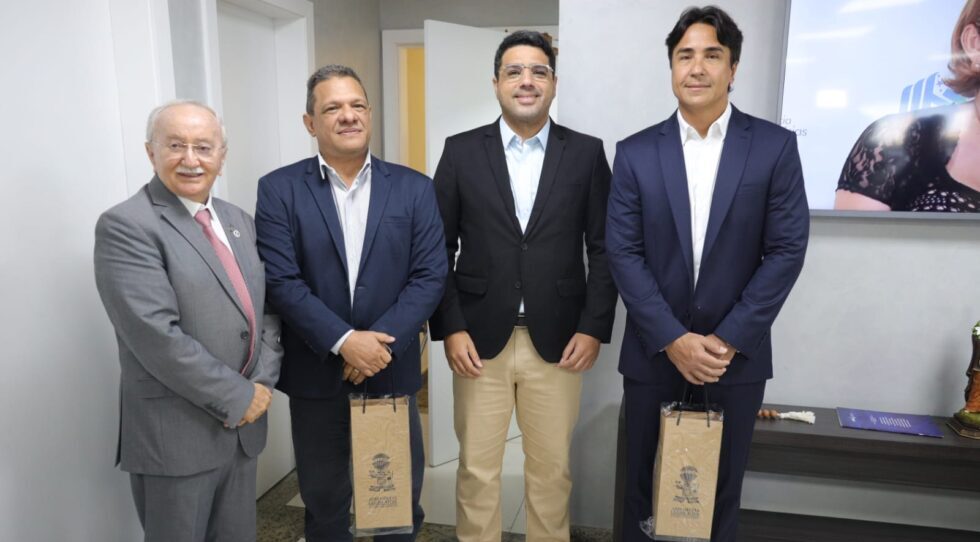 Presidente Jeferson Andrade recebe presidentes dos Institutos de Previdência do Pará e de Sergipe